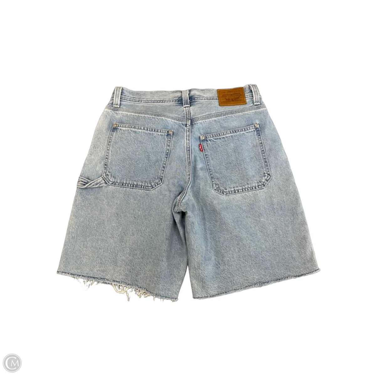 Shorts By Levis In Blue Denim, Size: S
