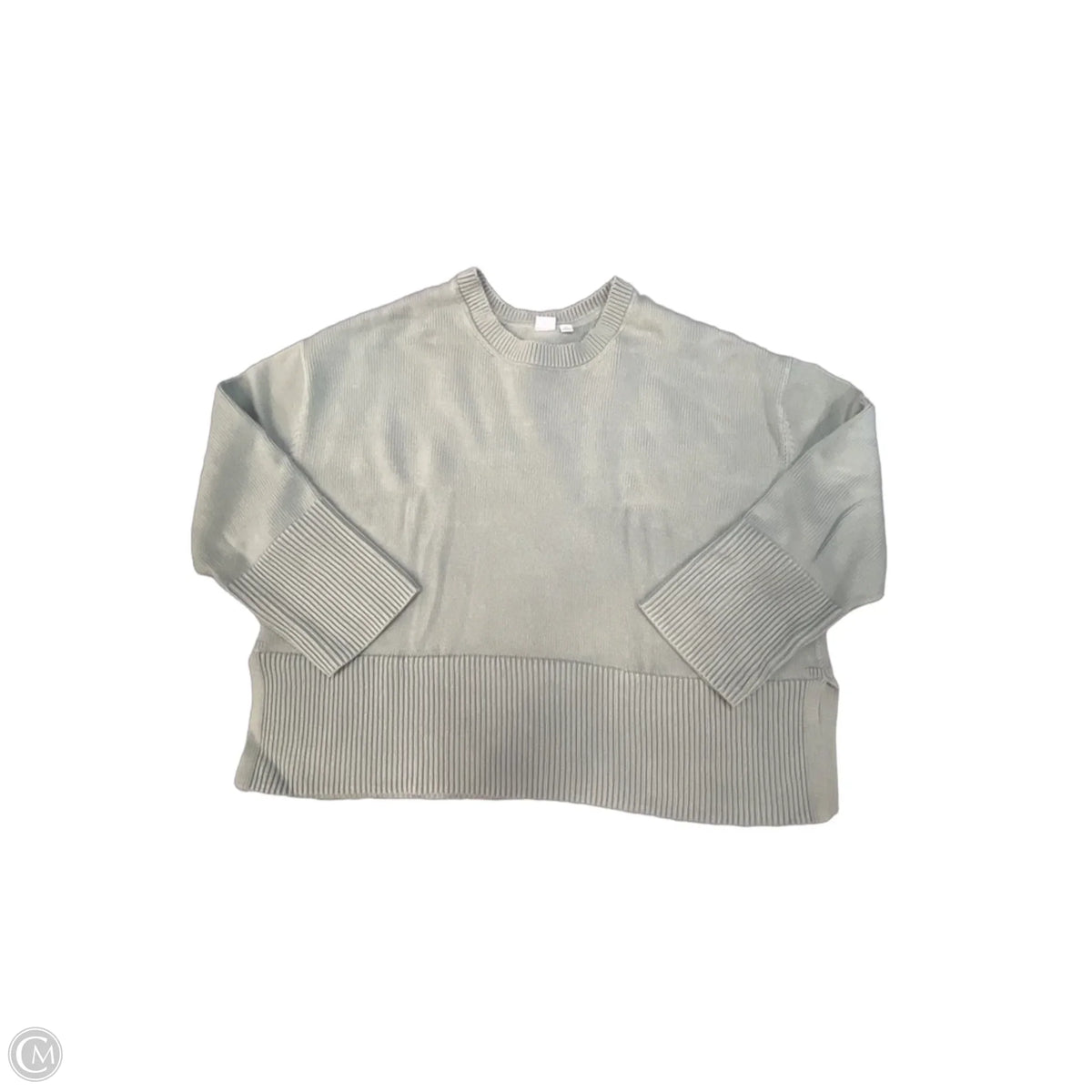 Sweater By Gap In Green, Size: Xl