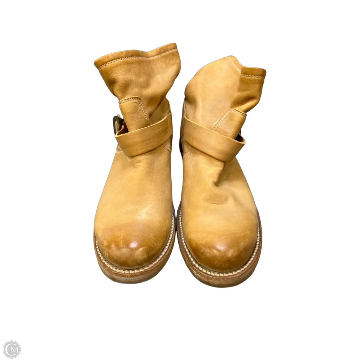 Boots Designer By Frye In Brown, Size: 7