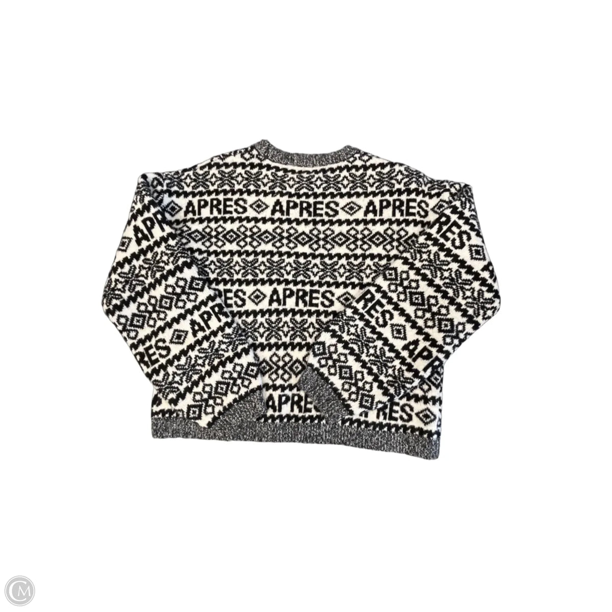 Sweater By A New Day In Black & White, Size: M