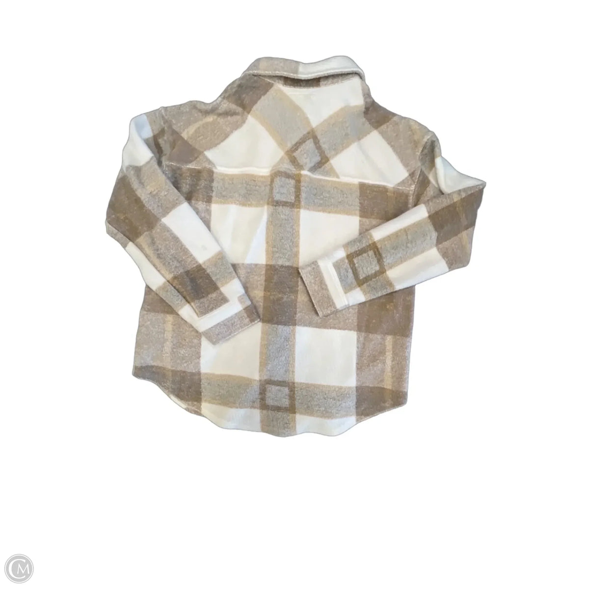 Jacket Shirt By Thread And Supply In Plaid Pattern, Size: M
