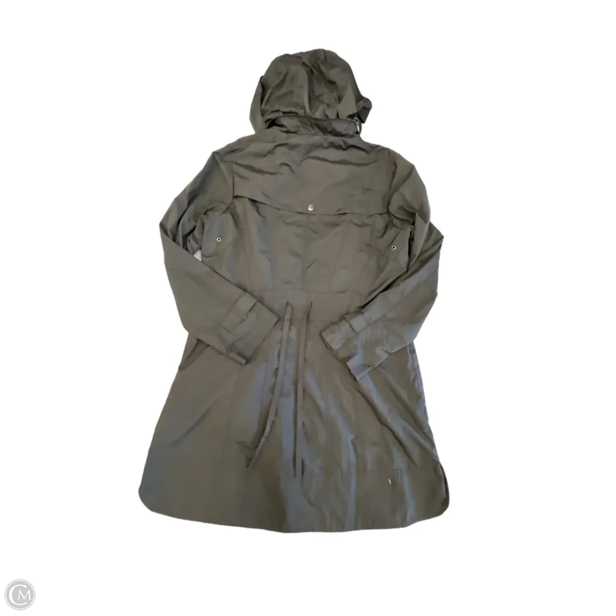 Coat Raincoat By Cole-haan In Black, Size: M