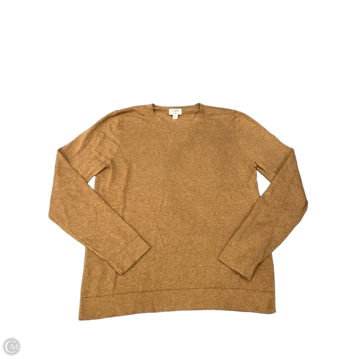 Top Long Sleeve By J. Crew In Brown, Size: L