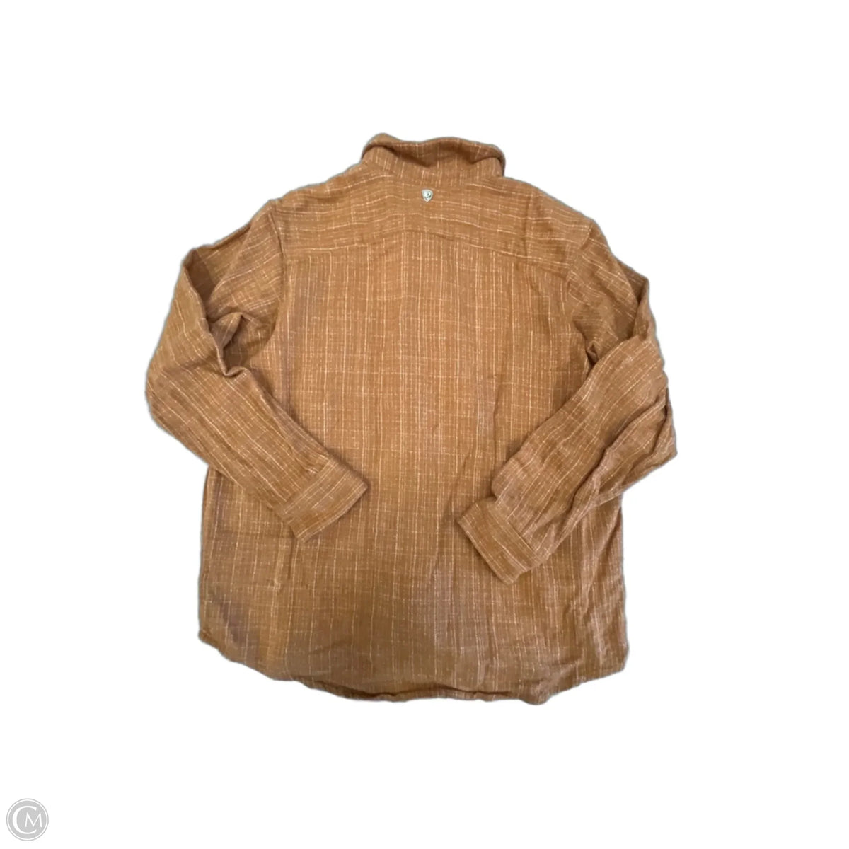 Top Long Sleeve By Kudi In Brown, Size: M