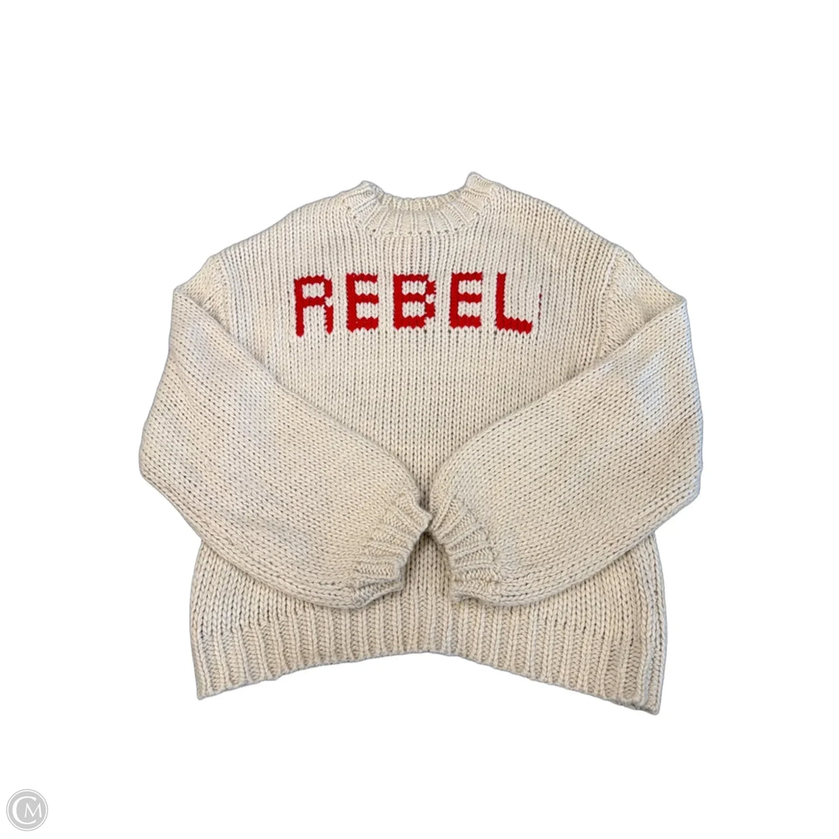 Sweater By Debut In Beige, Size: M