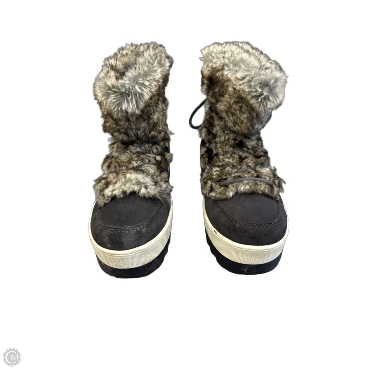 Boots Snow By Cmc In Grey, Size: 8