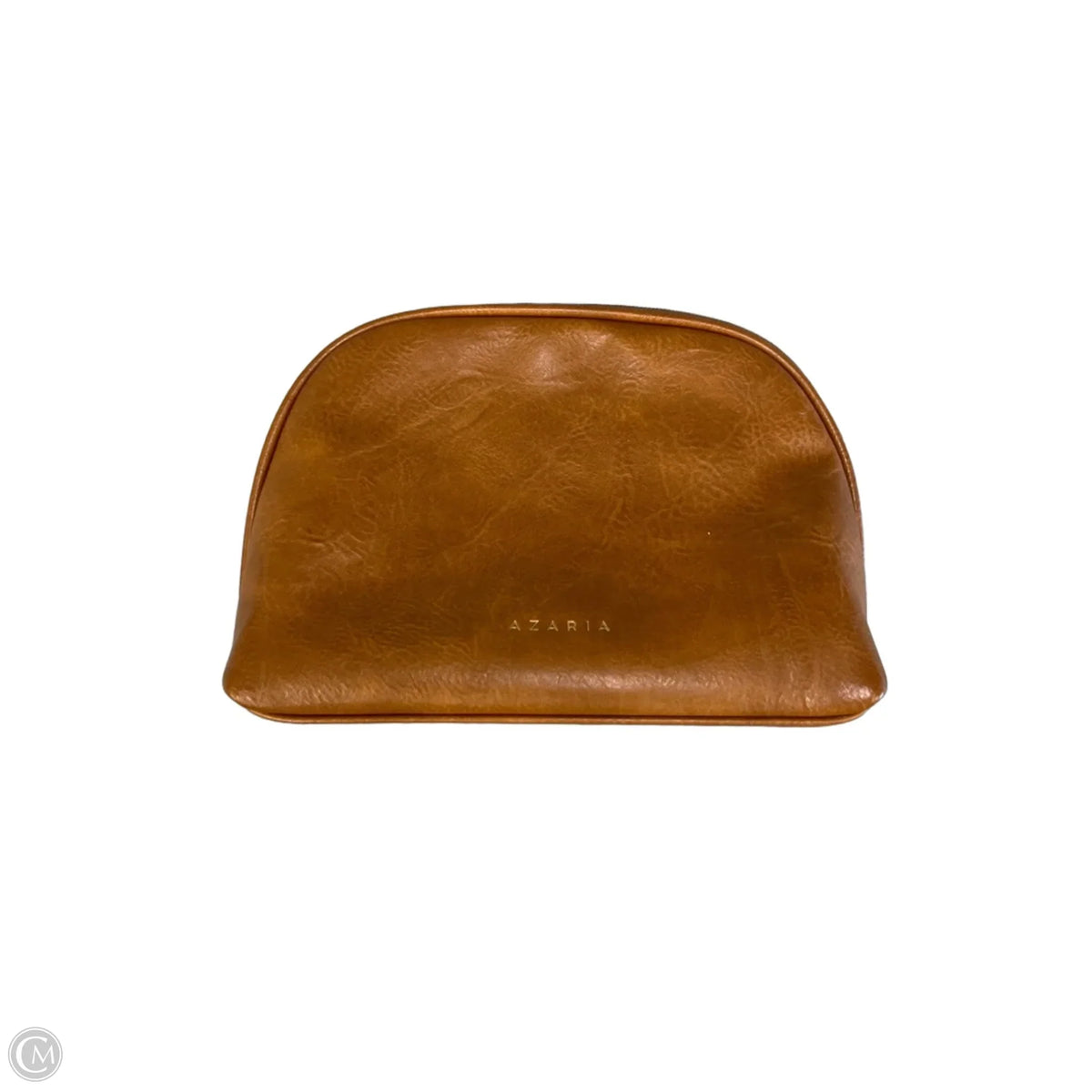 Makeup Bag Leather By Cmc, Size: Medium