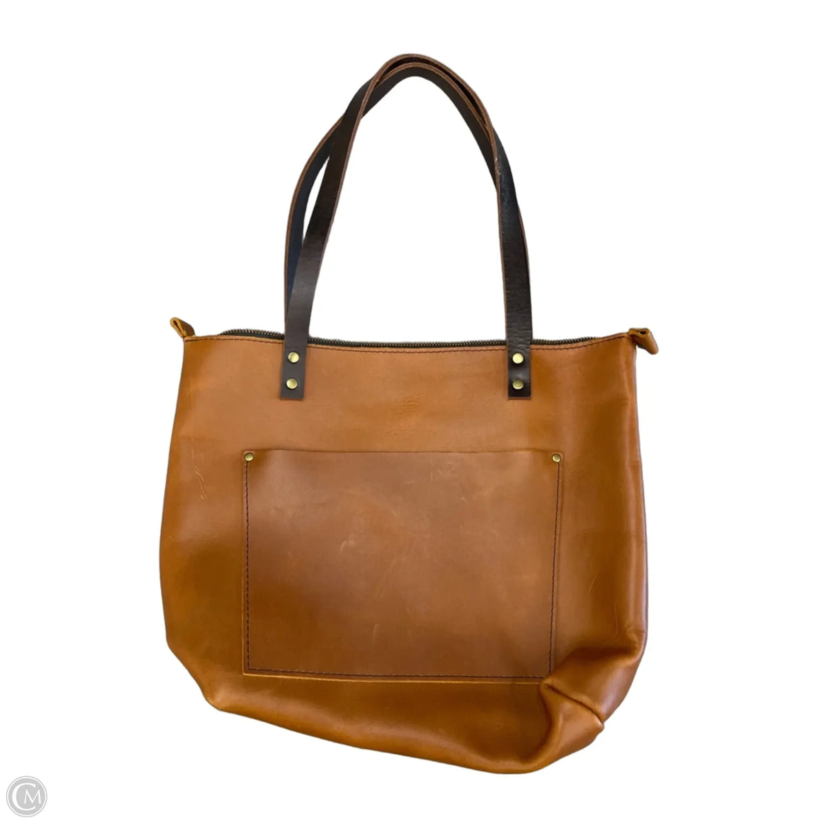Tote Leather By Portland Leather, Size: Medium