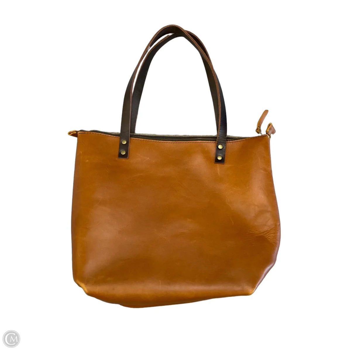 Tote Leather By Portland Leather, Size: Medium