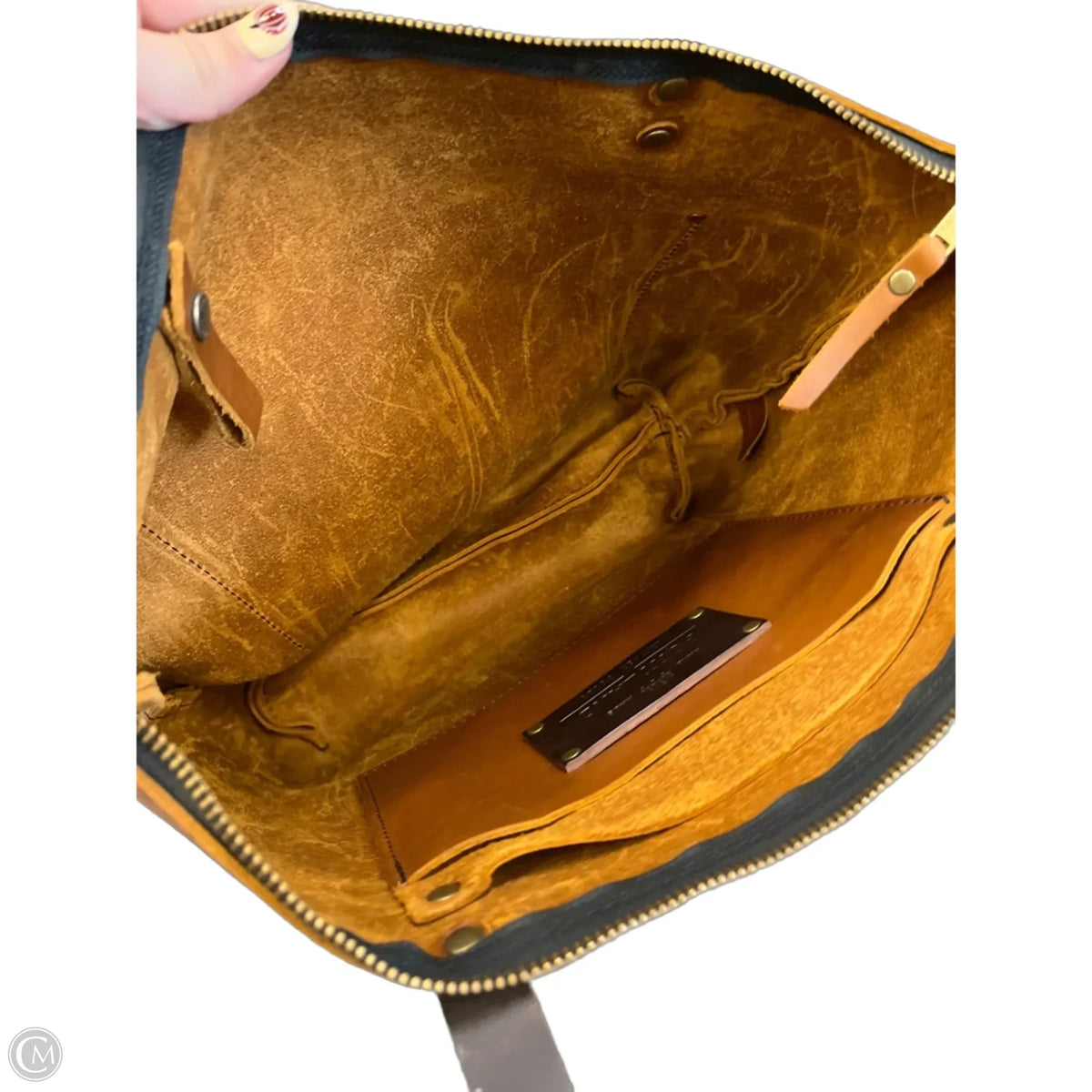 Tote Leather By Portland Leather, Size: Medium