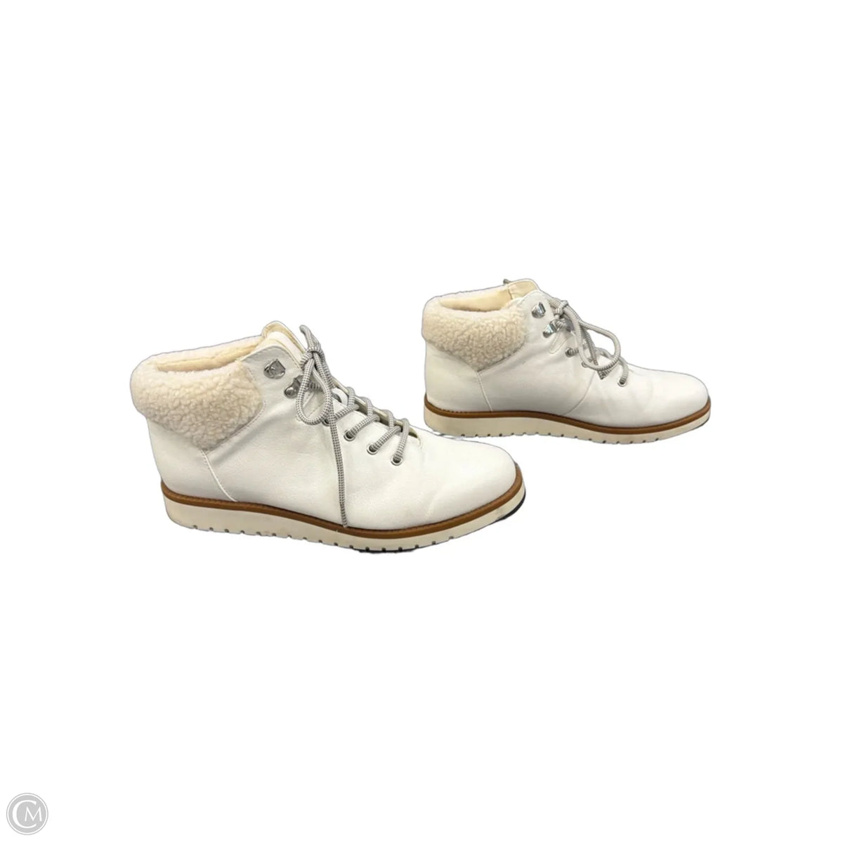 Boots Snow By Cliffs By White Mountain In White, Size: 11
