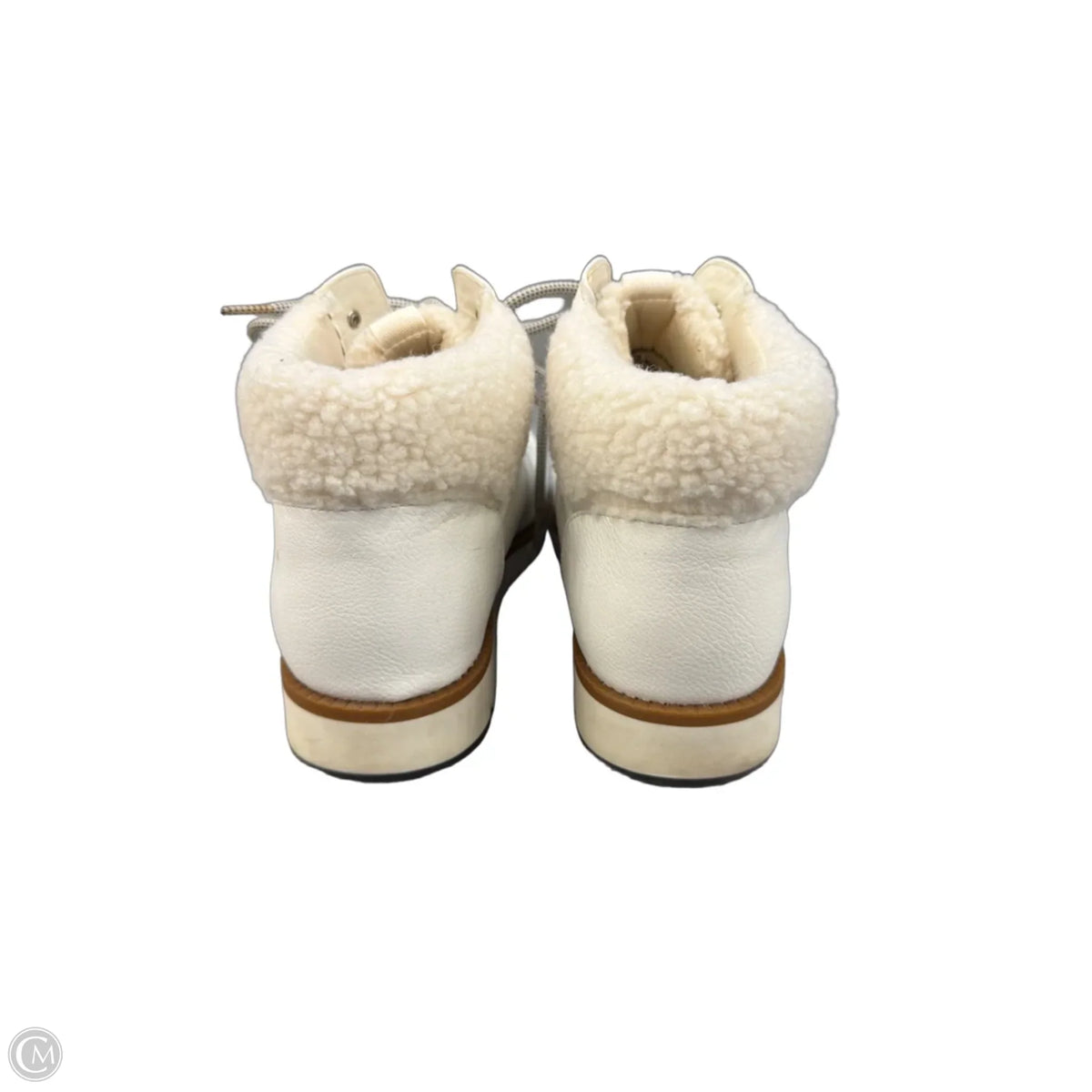 Boots Snow By Cliffs By White Mountain In White, Size: 11