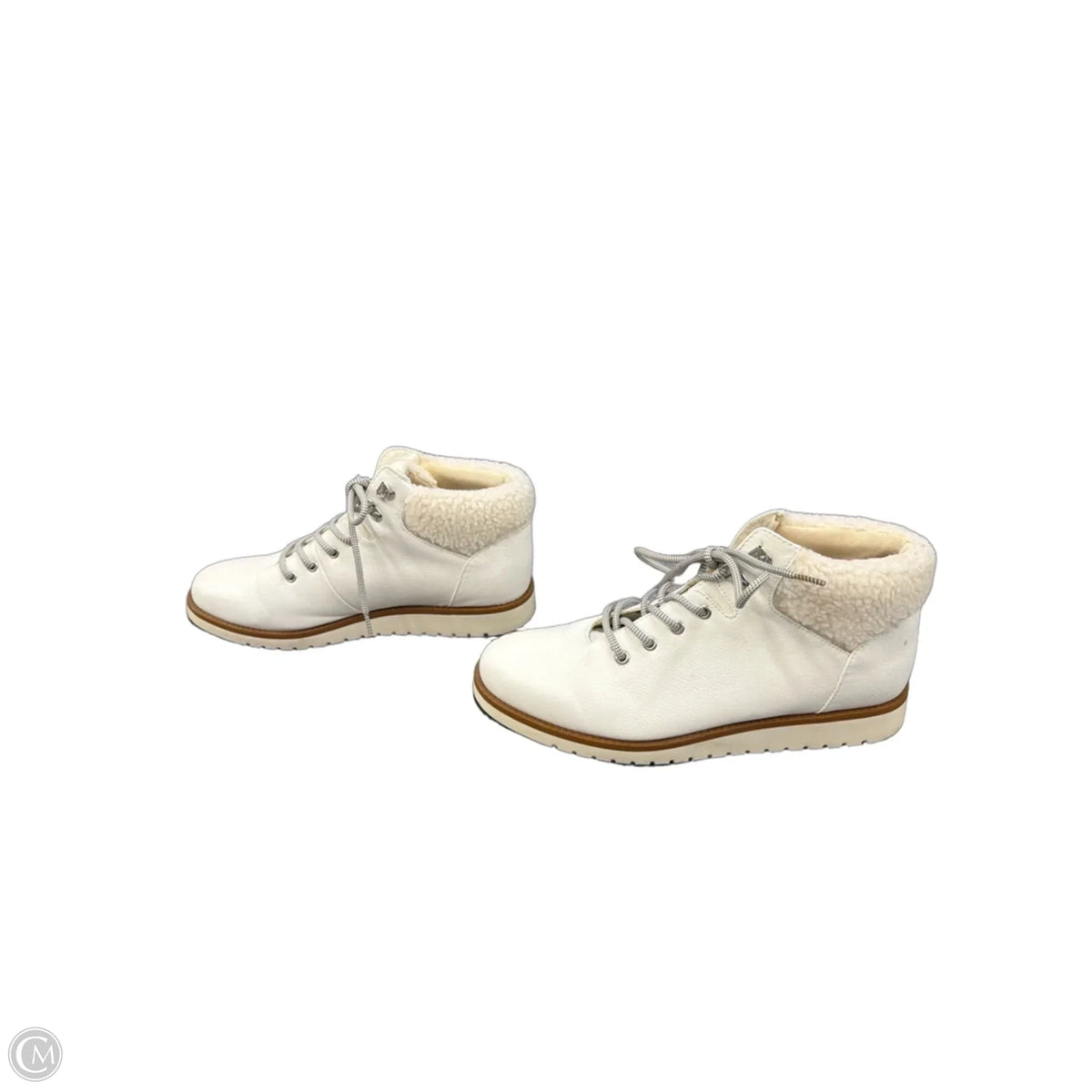 Boots Snow By Cliffs By White Mountain In White, Size: 11