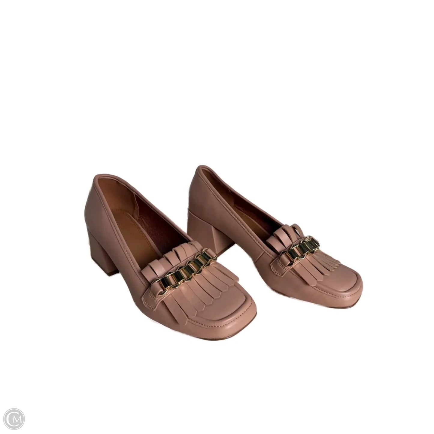 Shoes Heels Block By Asos In Pink, Size: 7