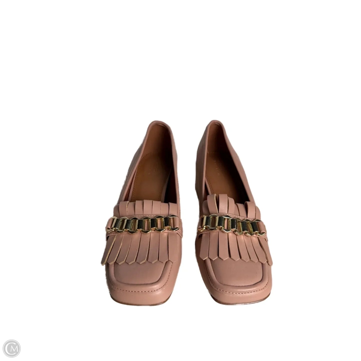 Shoes Heels Block By Asos In Pink, Size: 7