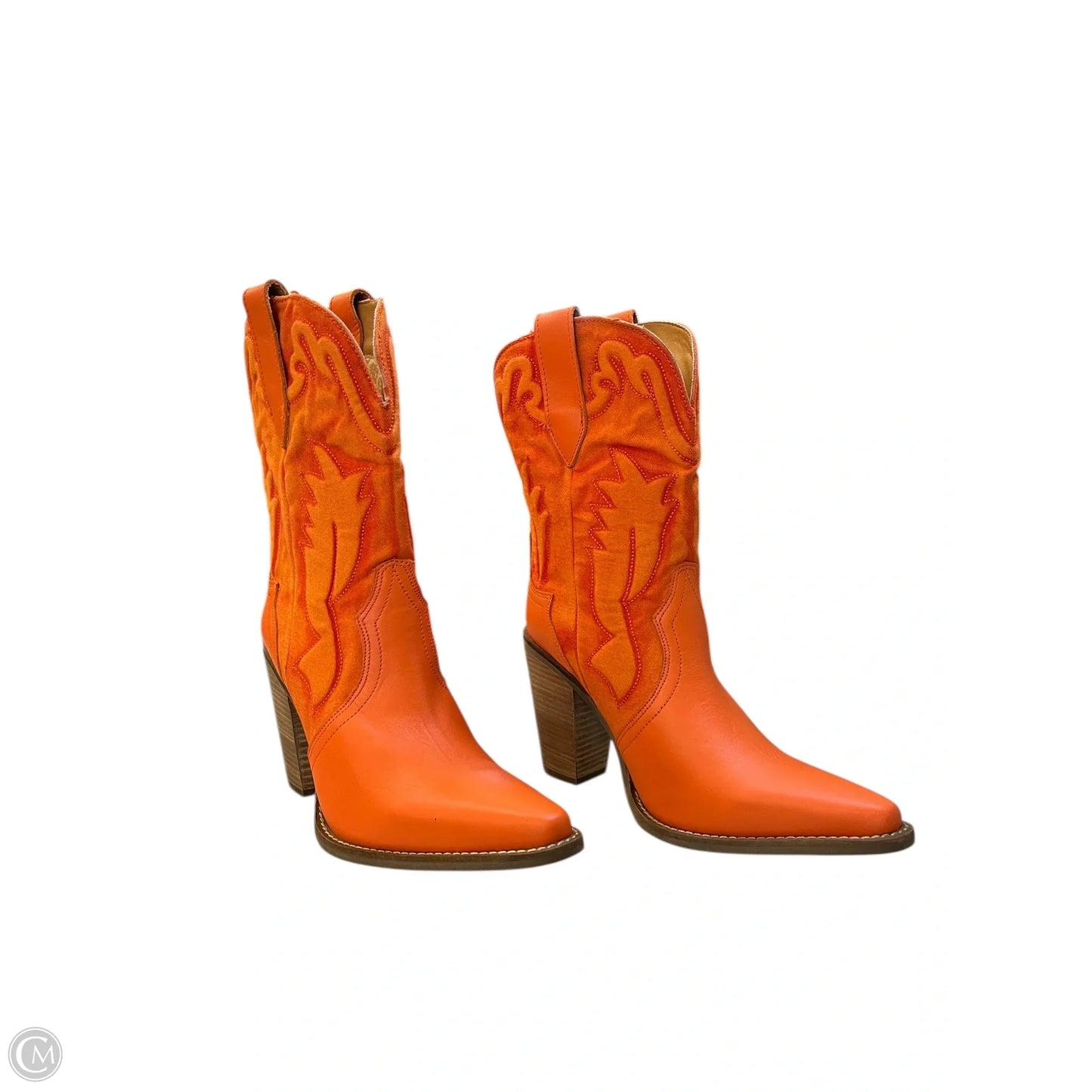 Boots Western By Dingo In Orange, Size: 9