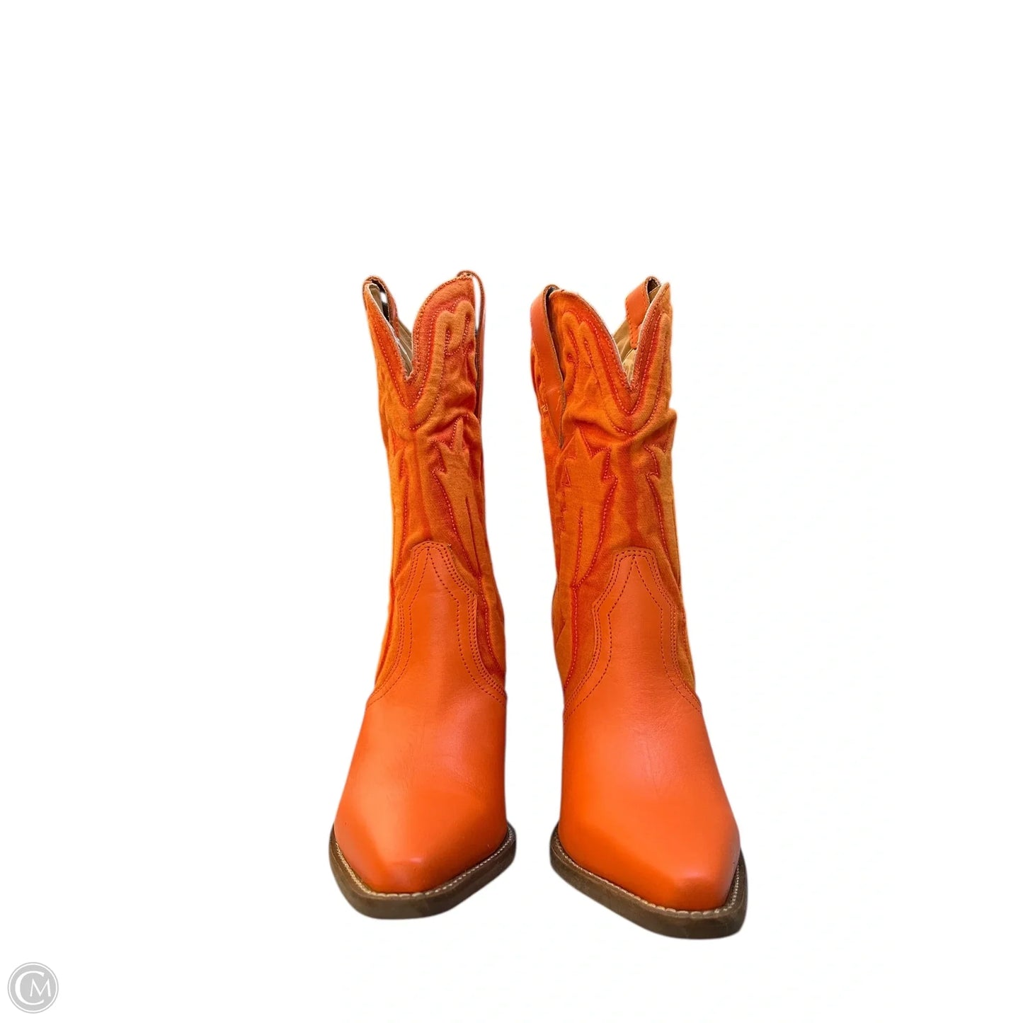 Boots Western By Dingo In Orange, Size: 9