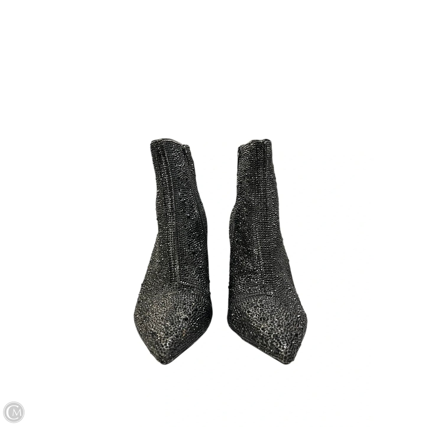 Boots Ankle Heels By Betsey Johnson In Black, Size: 8.5