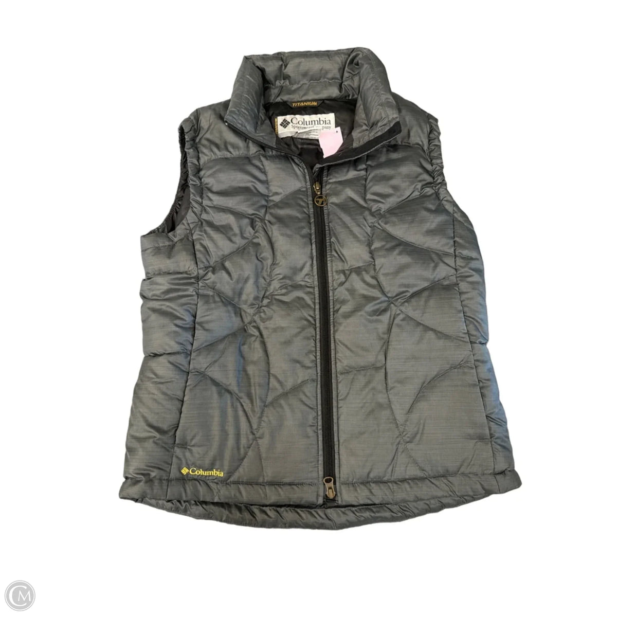 Vest Puffer & Quilted By Columbia In Grey, Size: M