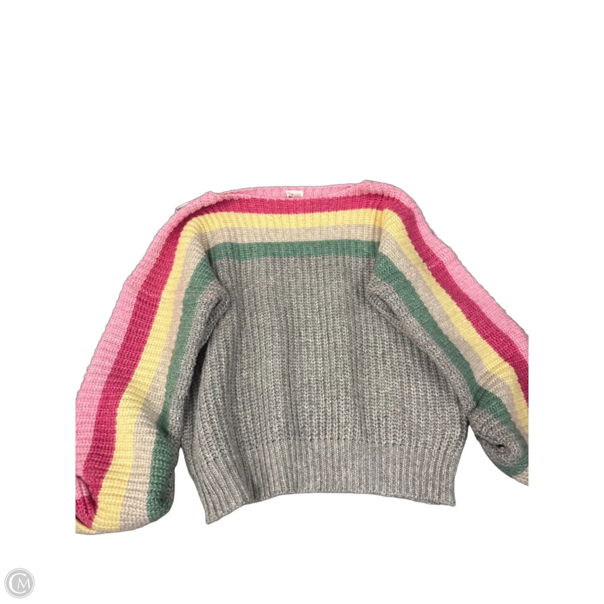 Sweater By Clothes Mentor In Grey, Size: M