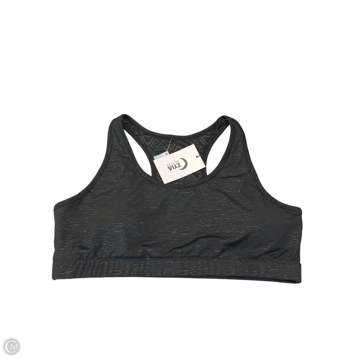 Athletic Bra By Zyia In Black, Size: 3x