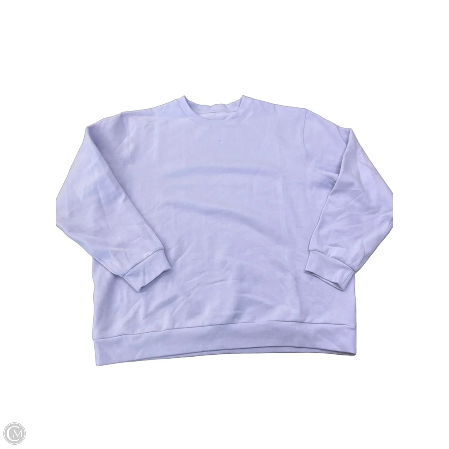 Sweatshirt Crewneck By Lululemon In Purple, Size: Xxl