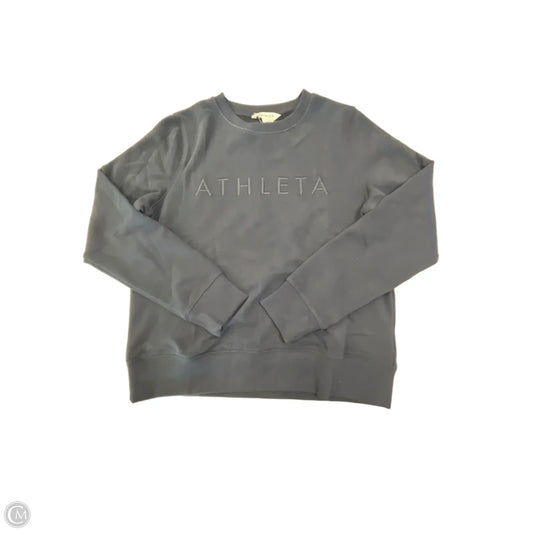 Sweatshirt Crewneck By Athleta In Navy, Size: S