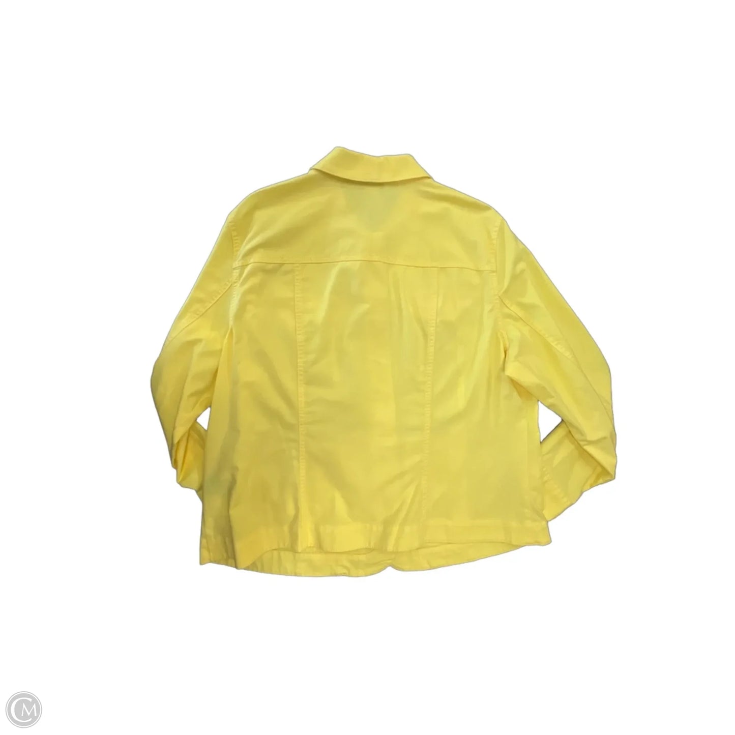 Jacket Other By Allison Daley In Yellow, Size: Xl