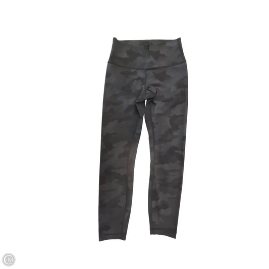 Athletic Leggings By Lululemon In Camouflage Print, Size: S