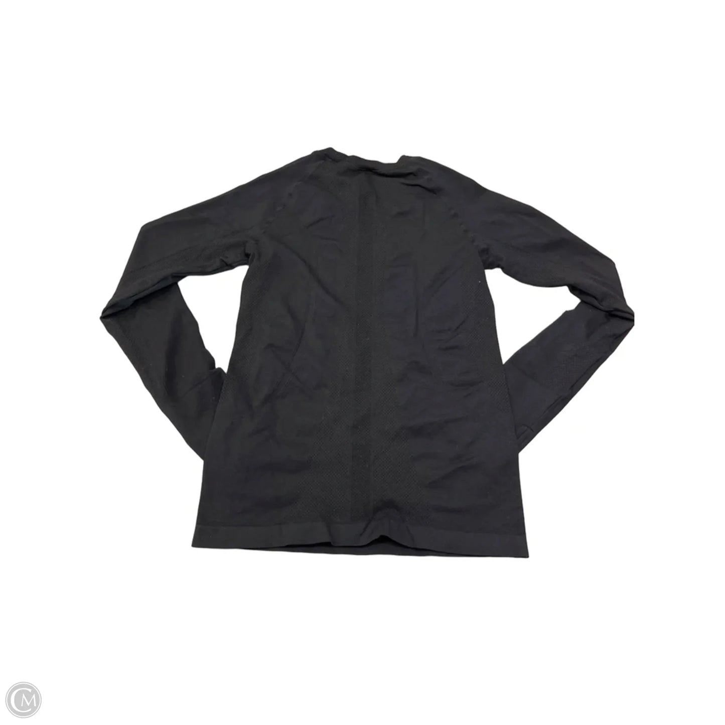 Athletic Top Long Sleeve Crewneck By Clothes Mentor In Black, Size: S