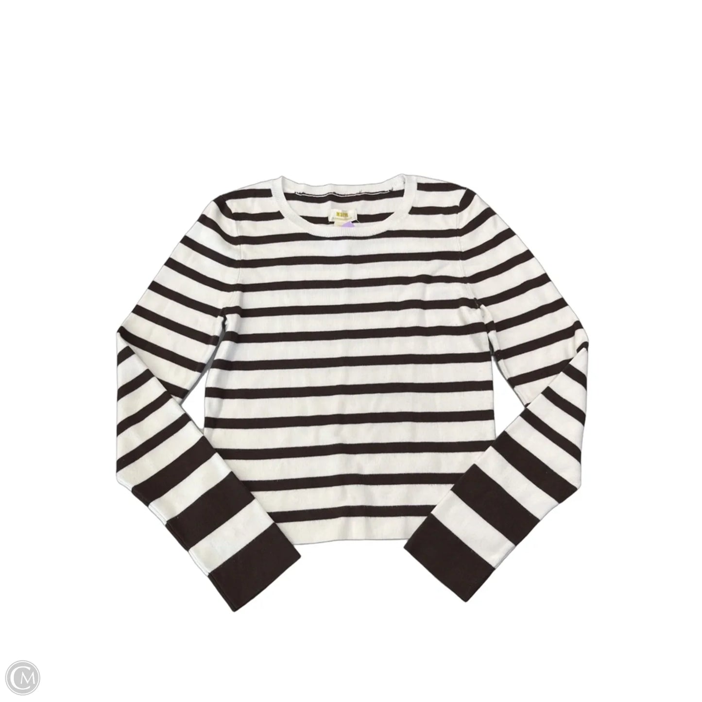 Sweater By Maeve In Striped Pattern, Size: L