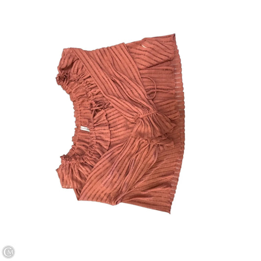 Top Long Sleeve By Anthropologie In Mauve, Size: Xxs