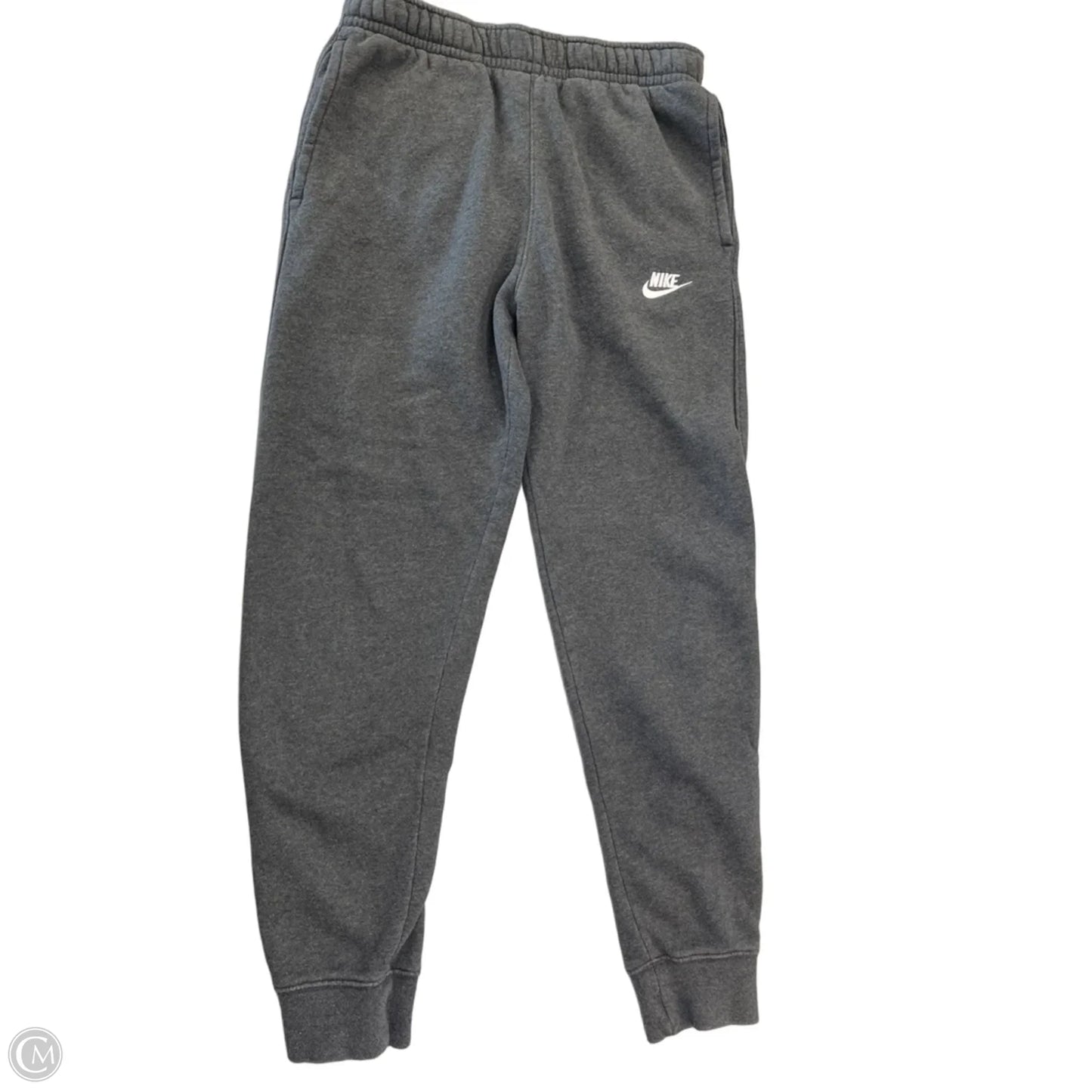 Athletic Pants By Nike In Grey, Size: S