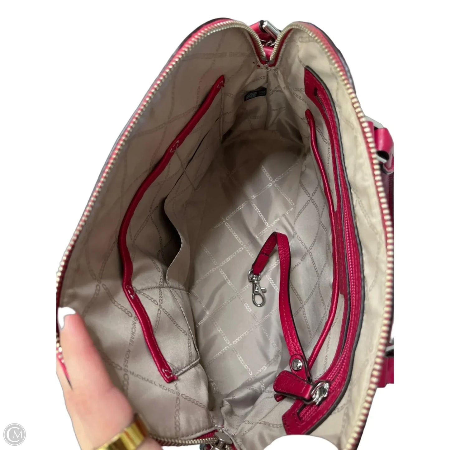 Crossbody Designer By Michael Kors, Size: Medium