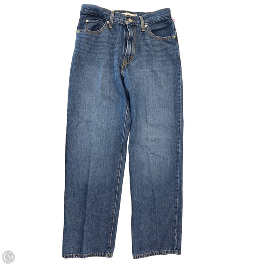Jeans Boyfriend By Levis In Blue Denim, Size: 8