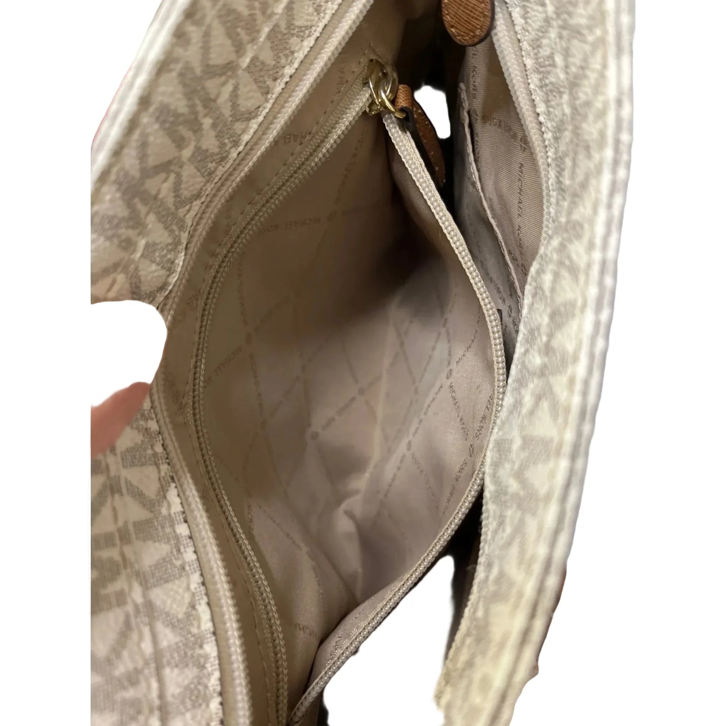 Crossbody Designer By Michael Kors, Size: Medium