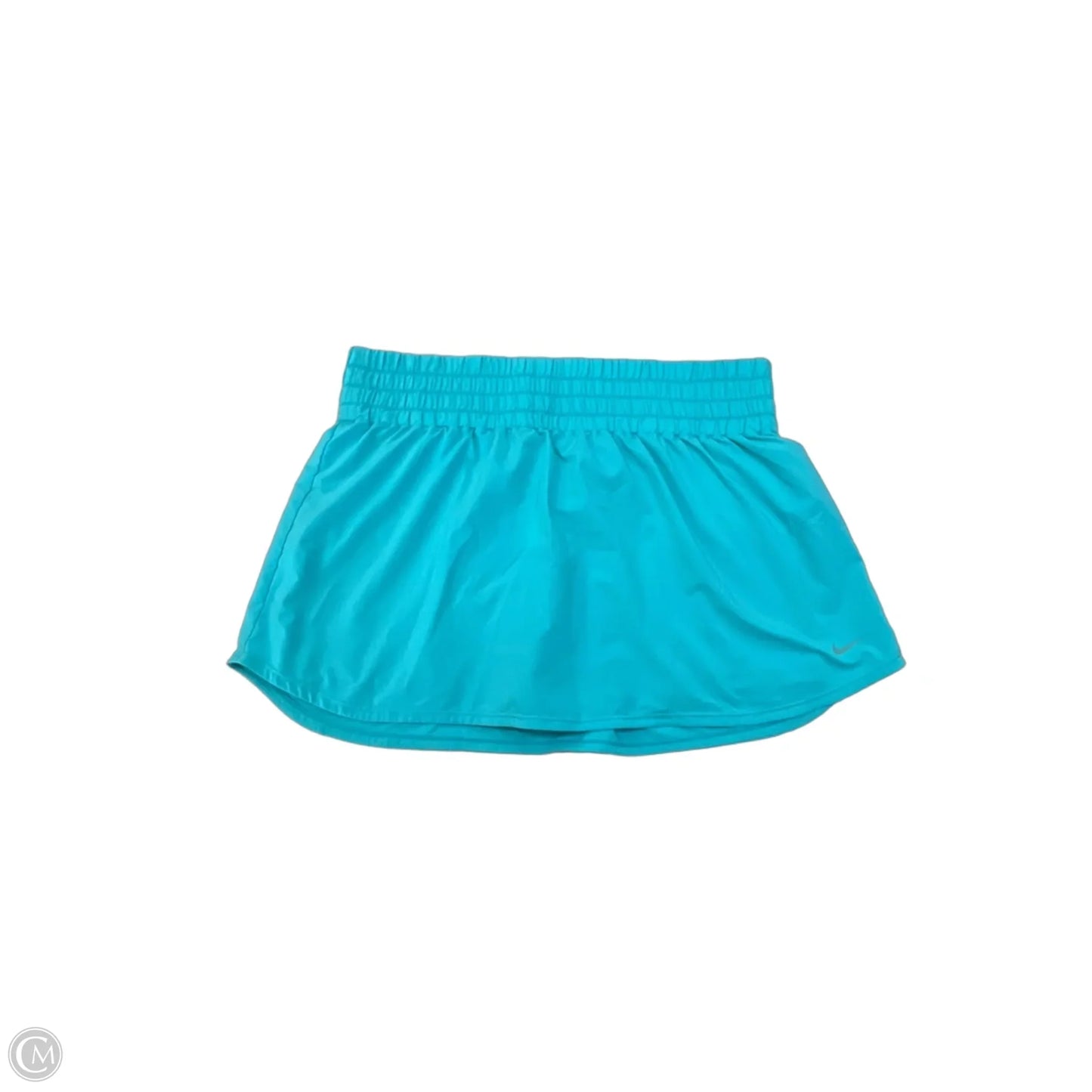 Athletic Skort By Nike In Teal, Size: Xxl