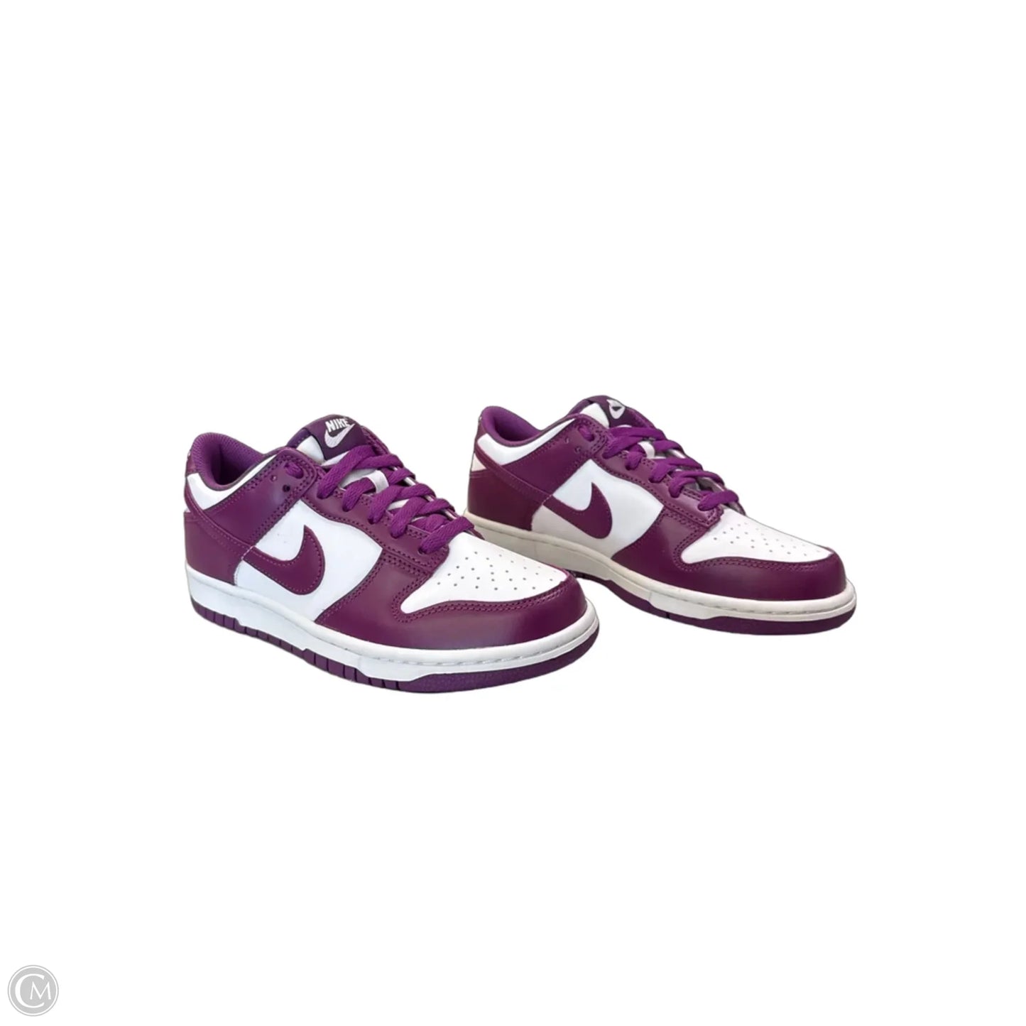 Shoes Sneakers By Nike In Purple & White, Size: 8