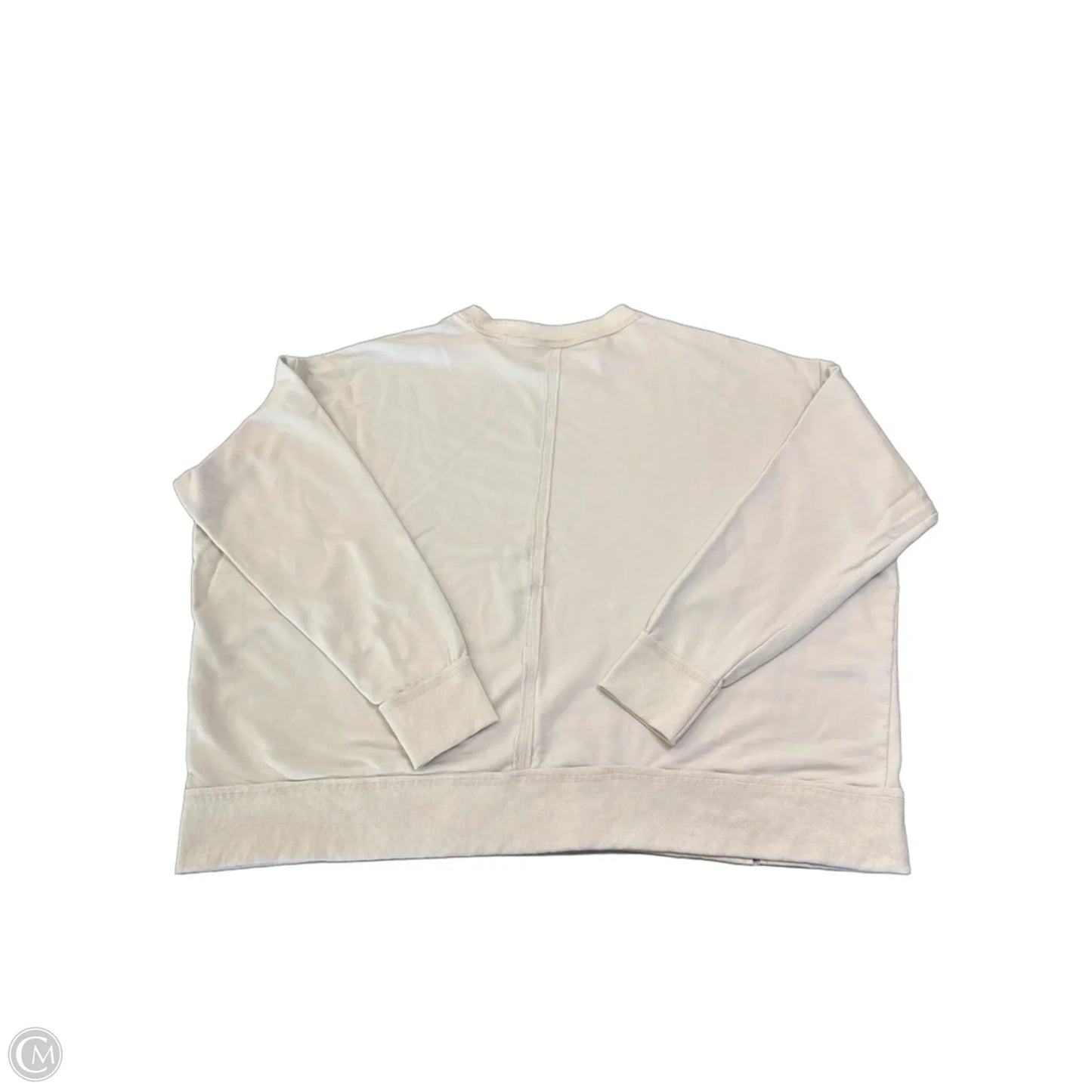 Sweatshirt Crewneck By Peach Love Cream California In Pink & Tan, Size: L
