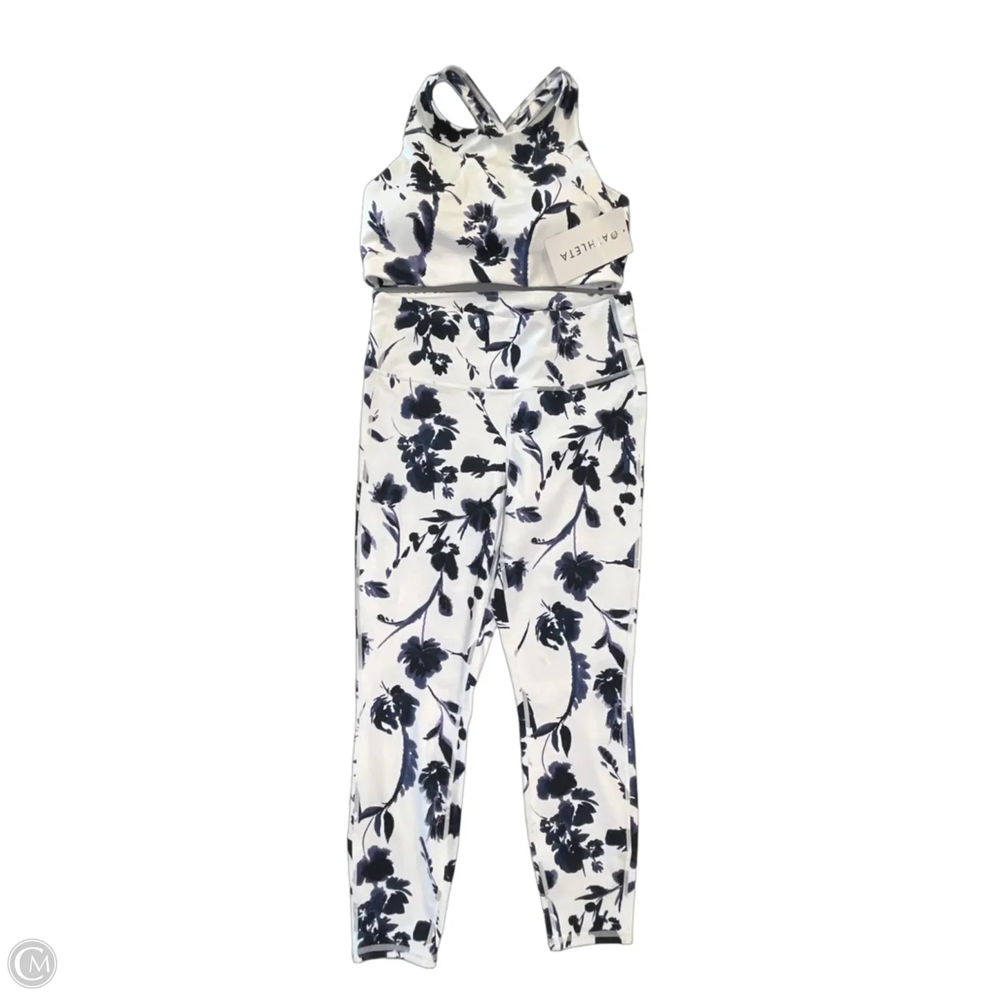 Athletic Pants 2pc By Athleta In Floral Print, Size: M