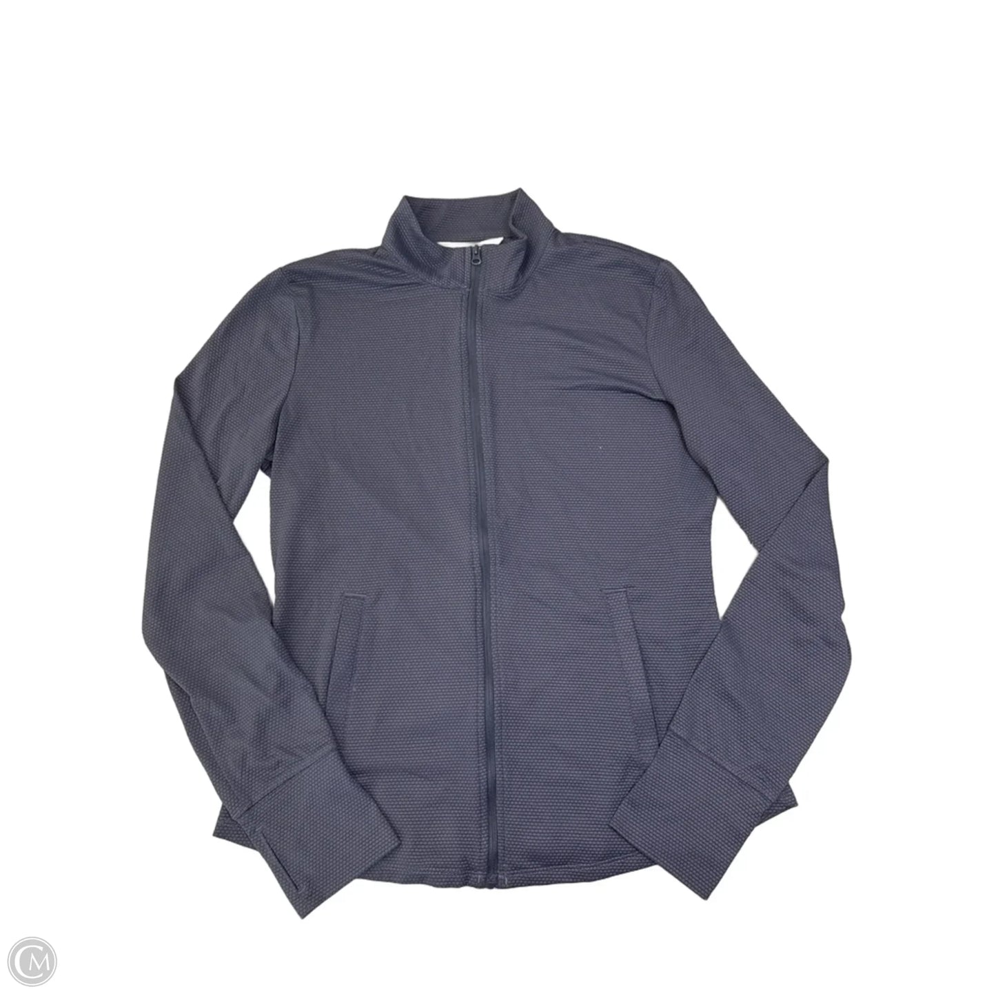 Athletic Top Long Sleeve Collar By Tommy Bahama In Navy, Size: M