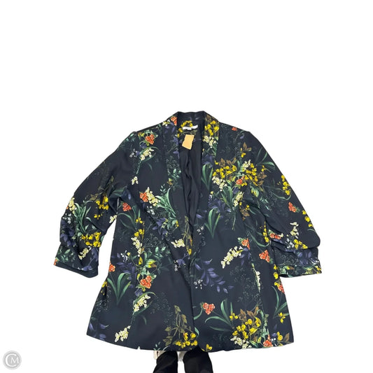 Blouse 3/4 Sleeve By Chicos In Black, Size: L