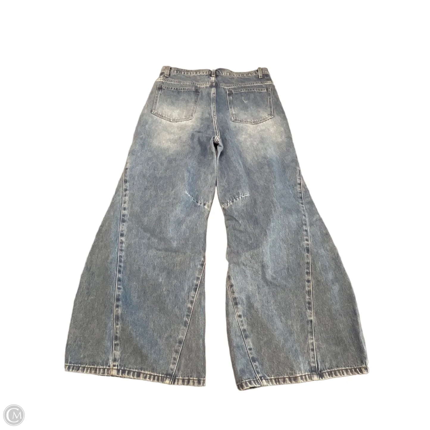 Jeans Wide Leg By Listicle In Blue Denim, Size: 10