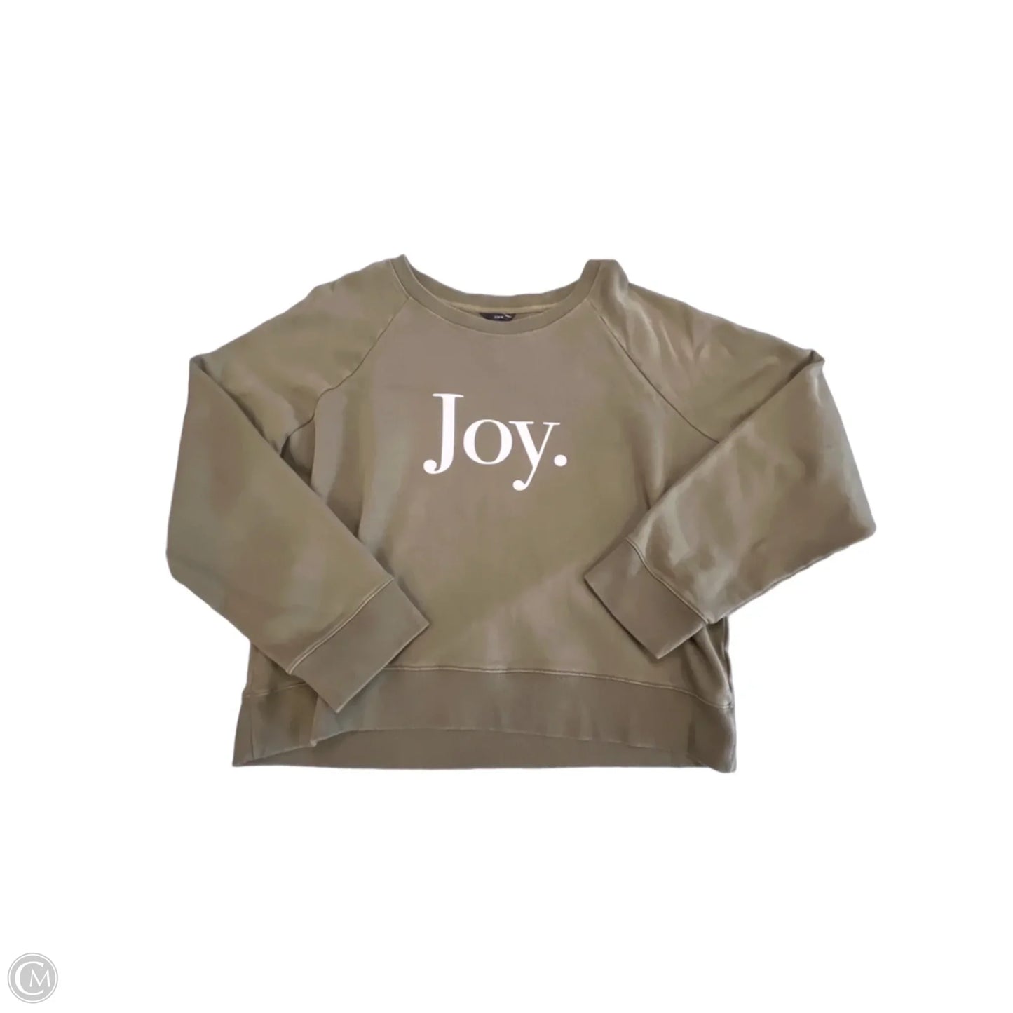 Sweatshirt Crewneck By J. Crew In Green, Size: Xl