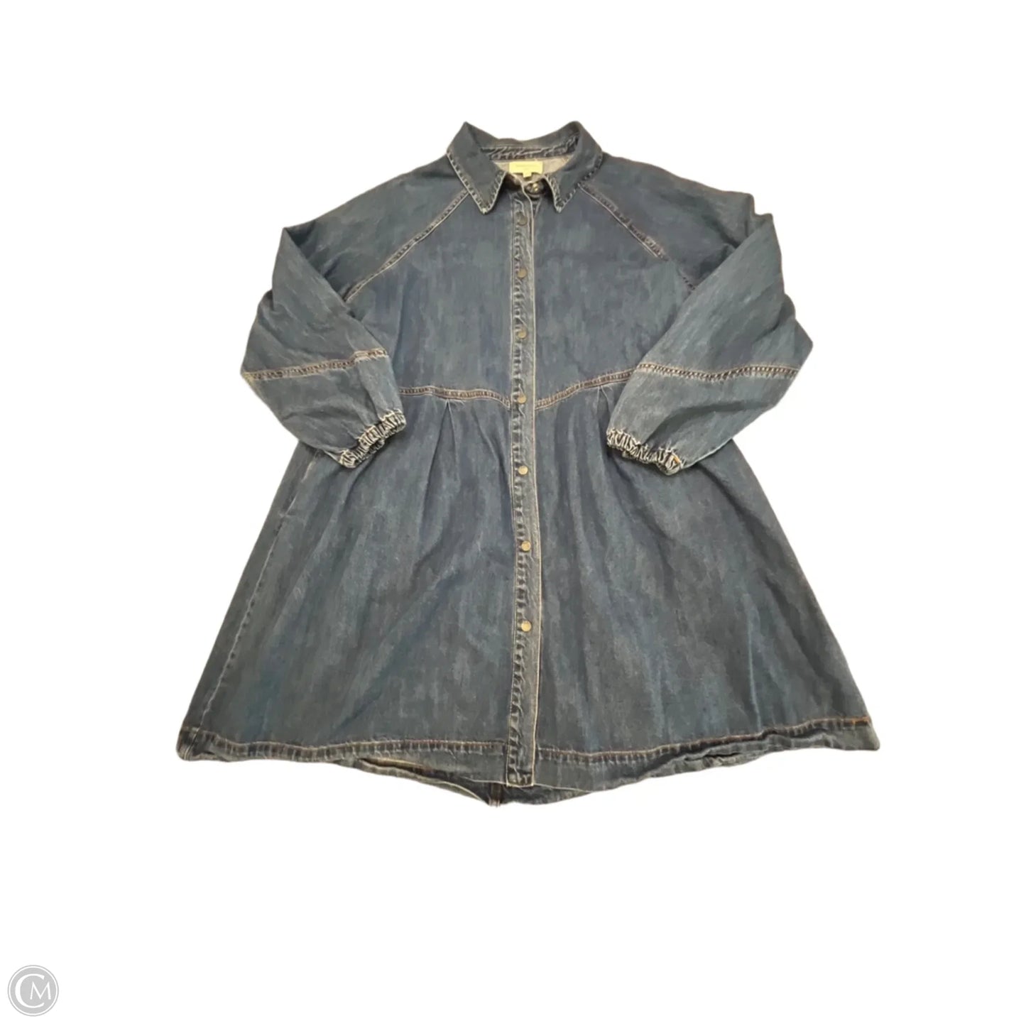Dress Casual Short By Habitual In Blue Denim, Size: Xl