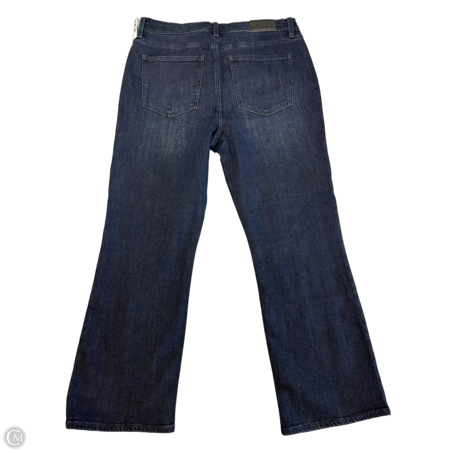 Jeans Straight By Pistola In Black Denim, Size: 12