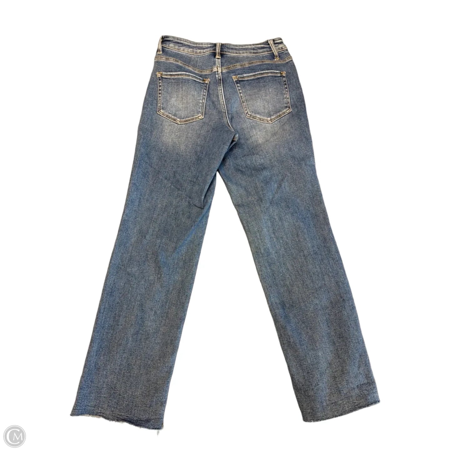 Jeans Cropped By Lovervet In Blue Denim, Size: 2