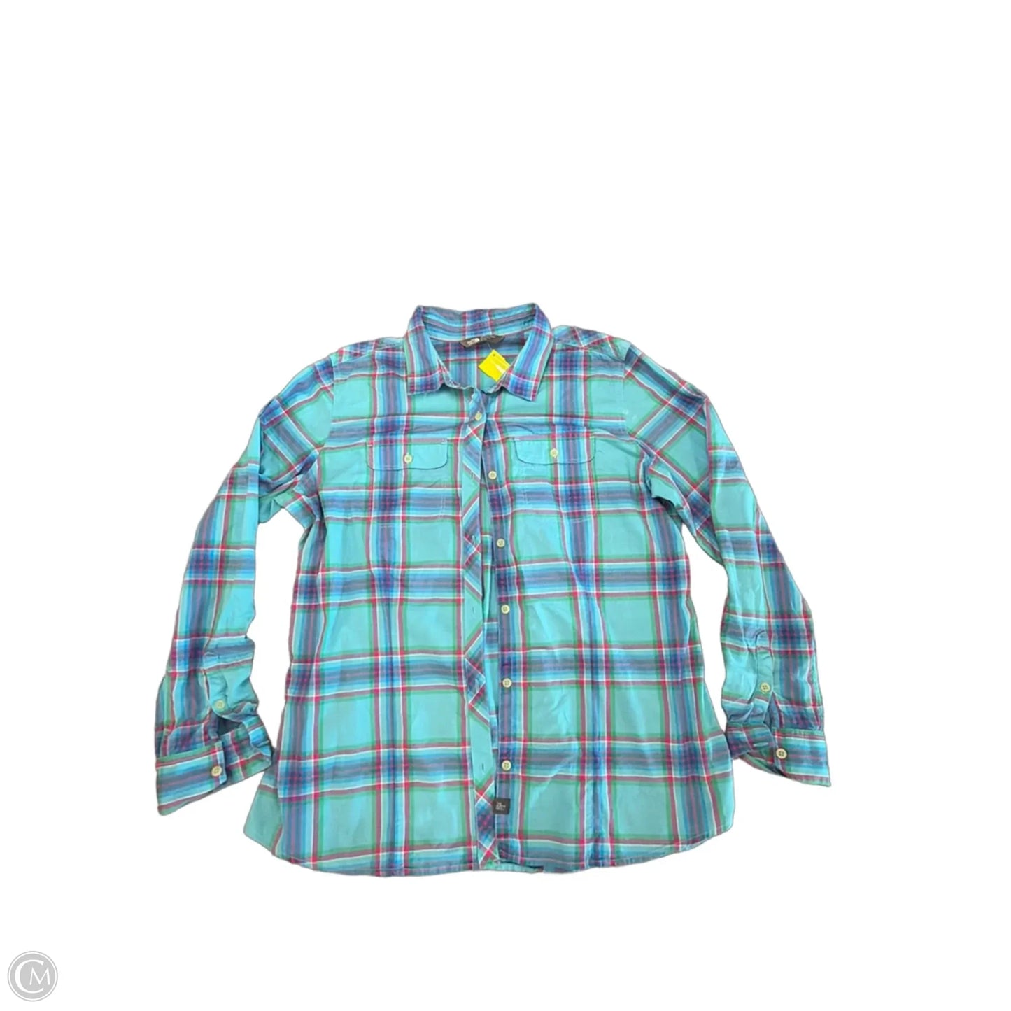 Top Long Sleeve By The North Face In Aqua, Size: Xs