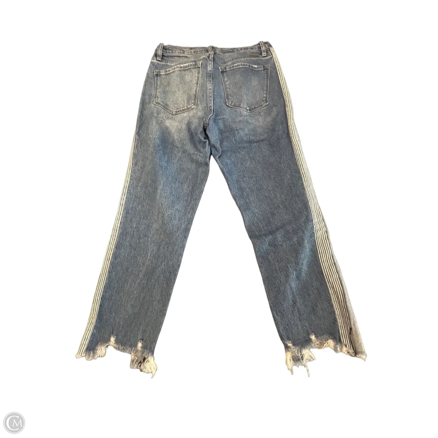 Jeans Cropped By Kancan In Blue Denim, Size: 4