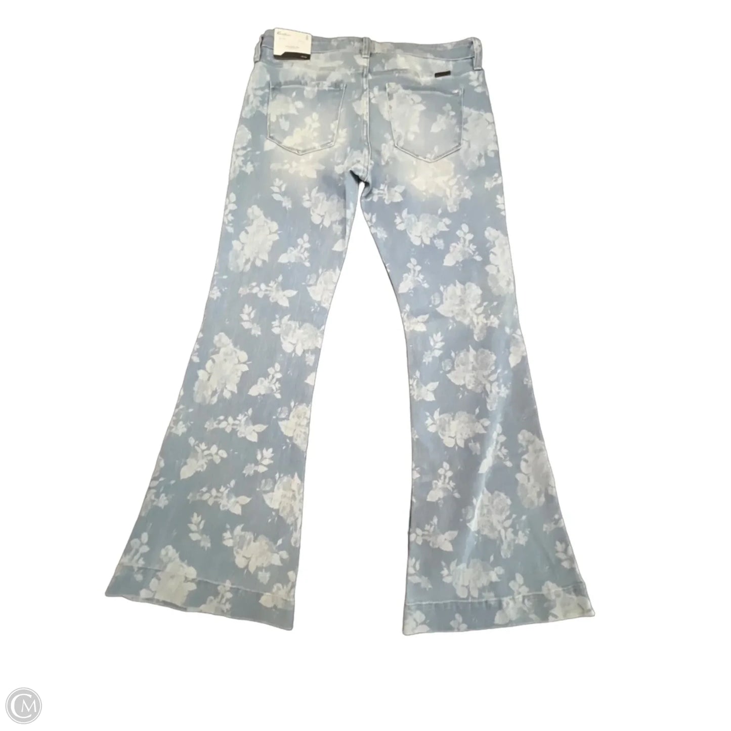 Jeans Flared By Kancan In Blue Denim, Size: 8